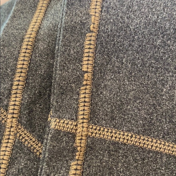 Athleta wide leg cropped grey yoga legging - Picture 7 of 7